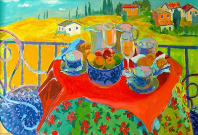 Tuscan Terrace by William Ireland